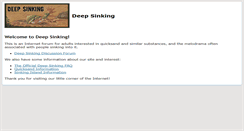 Desktop Screenshot of deepsinking.org